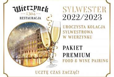 Restauracja Wierzynek PAKIET PREMIUM FOOD & WINE PAIRING